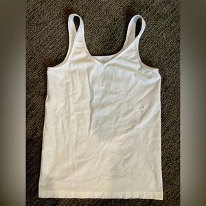 White stretchy Nordstrom tank
